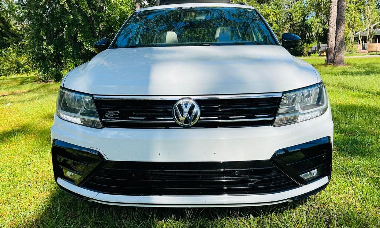Front view of the Volkswagen Tiguan